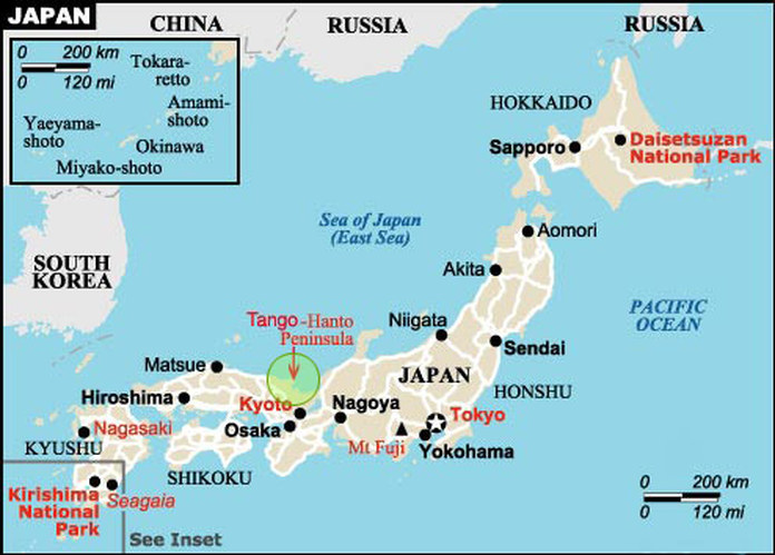 Maps Japan Cities And Neighbors